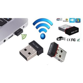 Đầu thu wifi không dây 150Mbps thiết kế cổng USB chất lượng cao