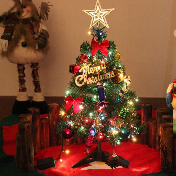 Christmas Tree Home Decor Xmas Decoration Set Led