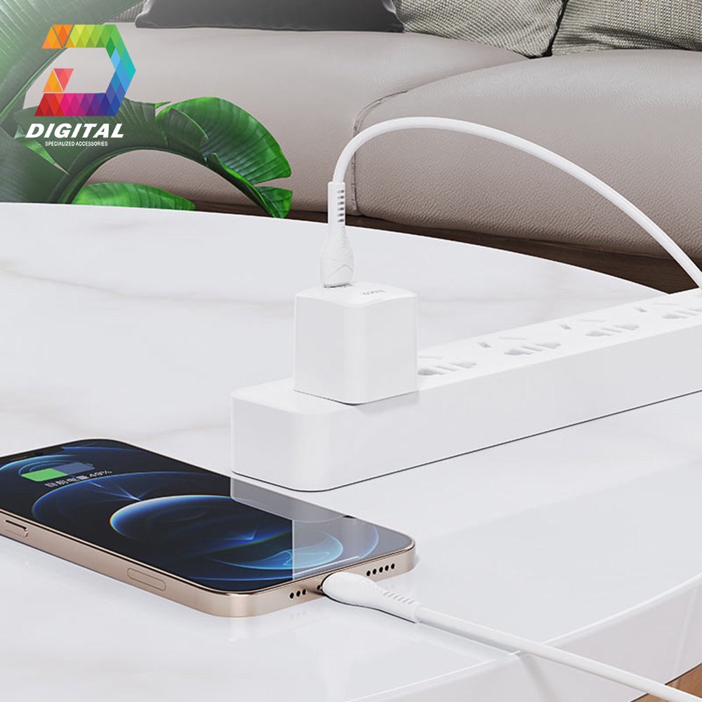 bộ sạc nhanh IP/tablet táo pd 20w hoco nc1