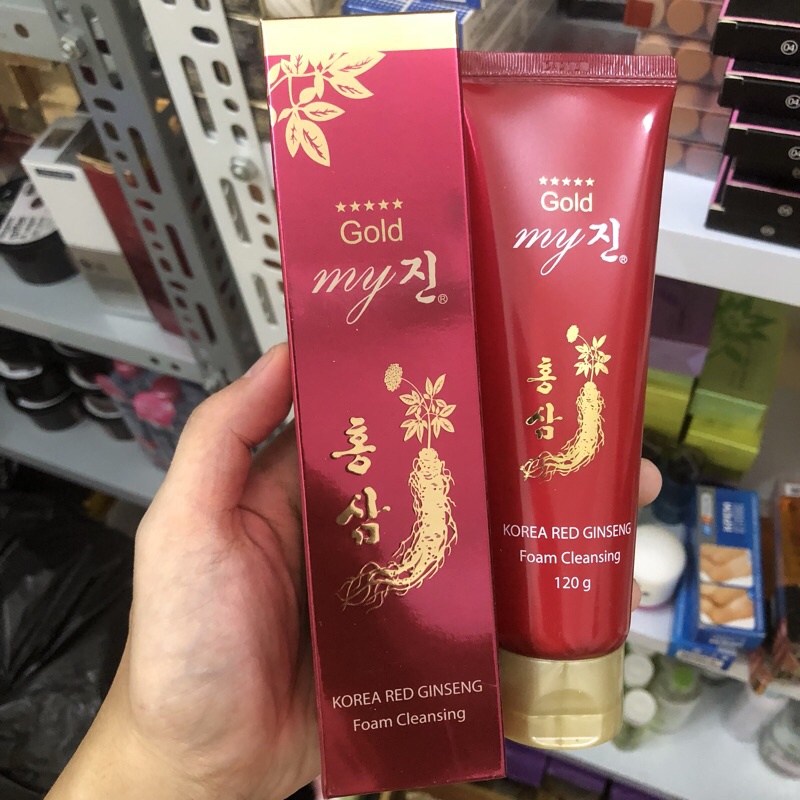 Sữa rửa mặt 💖FREESHIP💖 Sữa rửa mặt sâm đỏ Hàn Quốc Korea Red Ginseng chính hãng