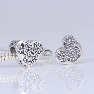 Charm trái tim Mickey - Minnie
