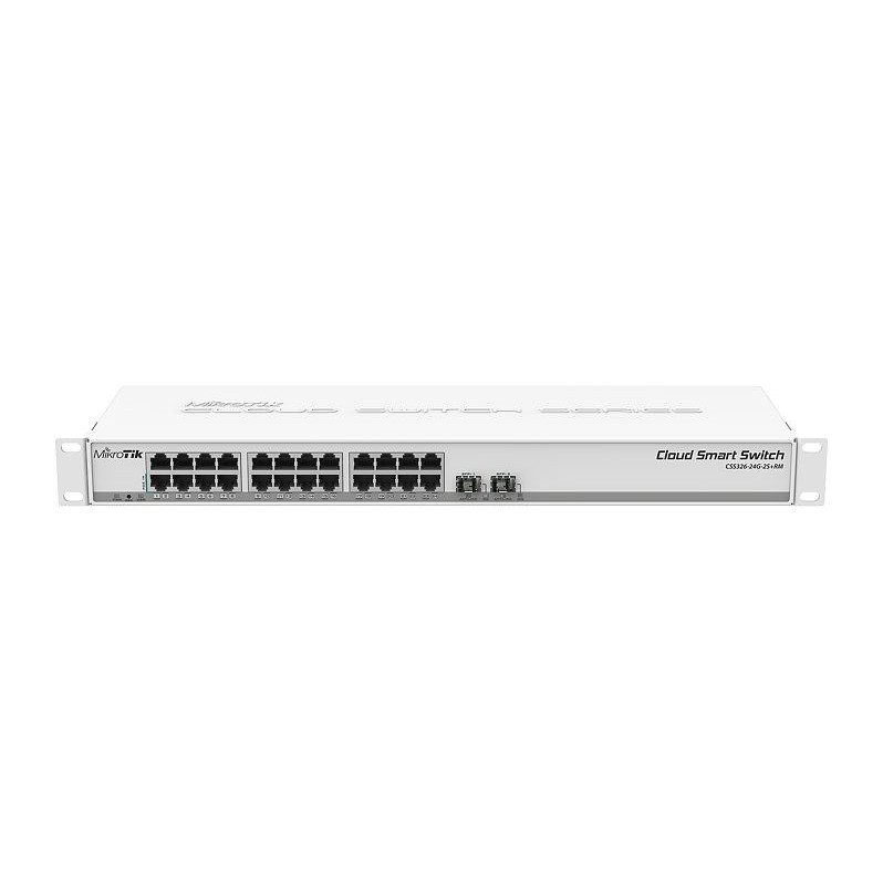 Bộ chuyển mạch 24 cổng - Switch Mikrotik CSS326-24G-2S+RM - Nhập khẩu & Bảo hành chính hãng 12 tháng - Hỗ trợ kỹ thuật 2