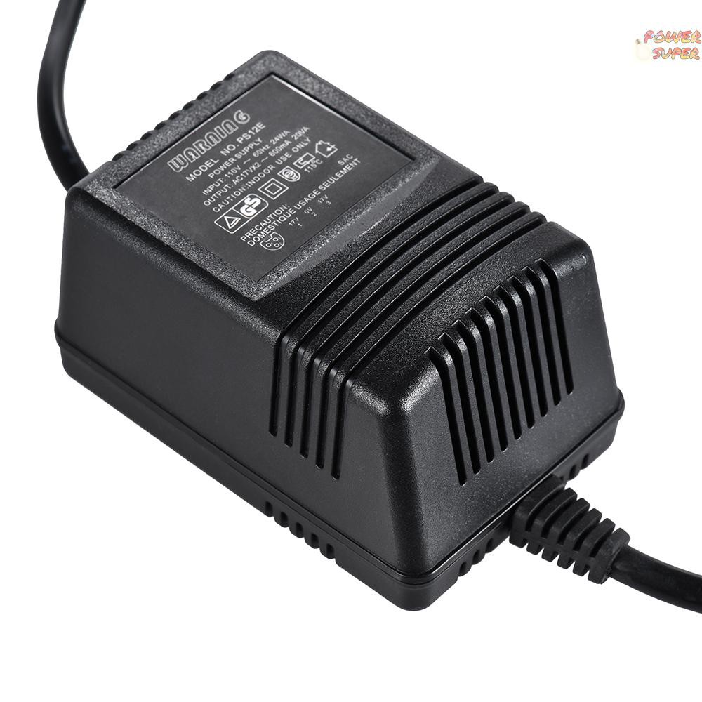 PSUPER 17V 420mA Mixing Console Mixer Power Supply AC Adapter 3-Pin Connector 220V Input EU Plug for Yamaha MG16/MG166CX/MG166C/F4/F7/6FX