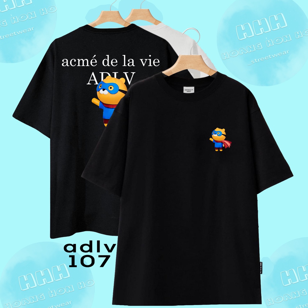 [Xịn Dày] Áo thun ADLV 350g Đen Full Tag Bọc Dày 350g, Full Mẫu, 102-108 - Streetwears SG - Link 5