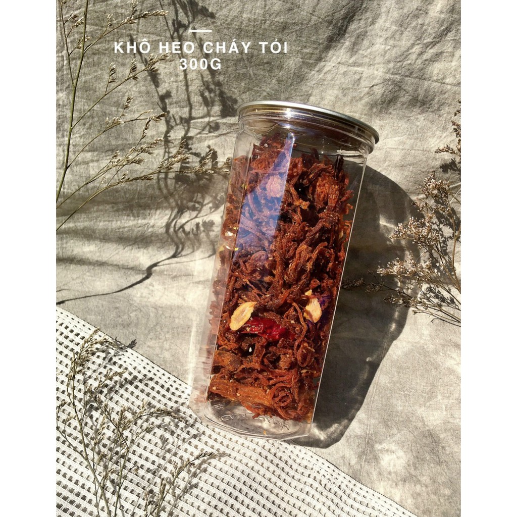 Khô Heo Cháy Tỏi - Thịt Heo Cháy Tỏi Đậm Vị Loại Ngon Hũ tặng kèm tương ớt - Đồ Ăn Vặt Nhà Làm | BigBuy360 - bigbuy360.vn