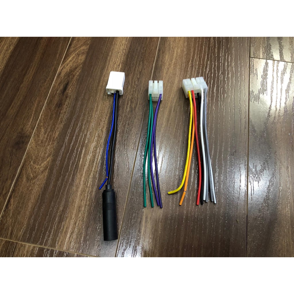 Bộ cáp cd Toyota VIOS, Yaris, Fortuner - cable lõi đồng chất lượng cao.