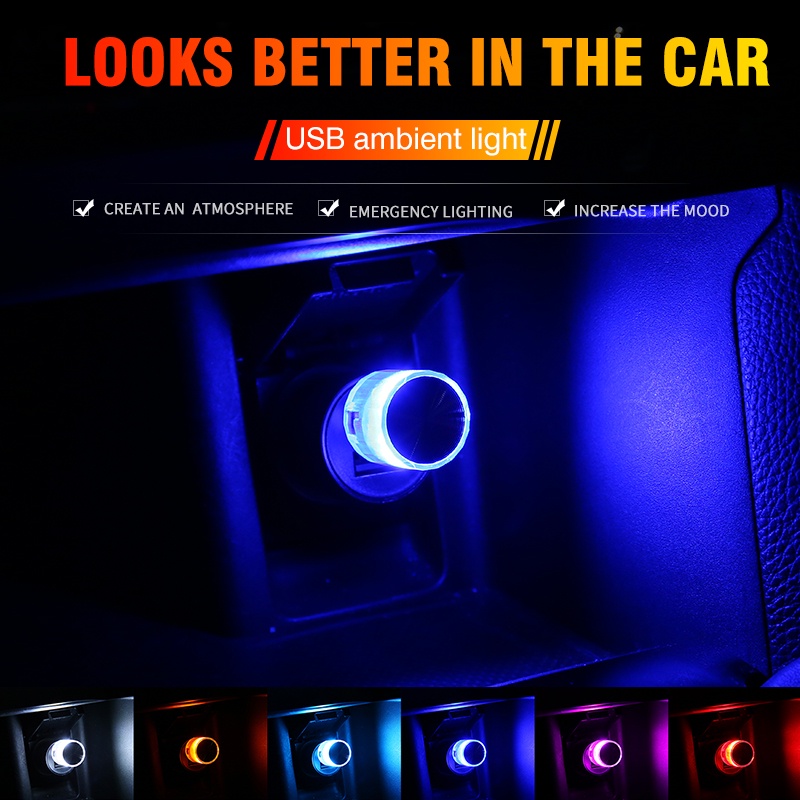 Đèn led usb mini Trang Trí Nội Thất Xe Hơi