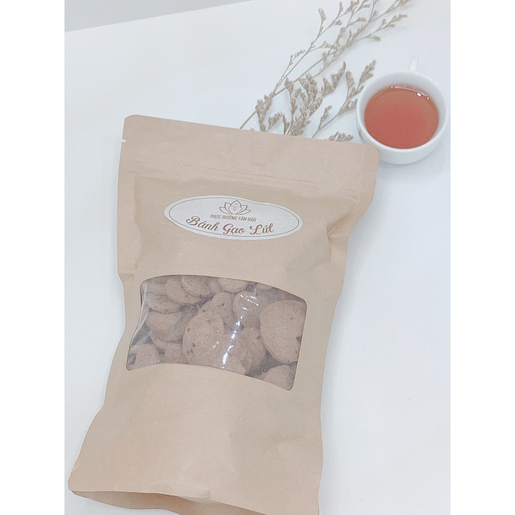 Bánh gạo lứt đũa ăn kiêng, tập GYM, tập YOGA Thực Dưỡng Tâm Bảo - gói 500gram | BigBuy360 - bigbuy360.vn