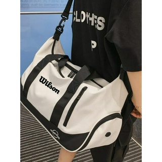 Wilson Pháp Mở Vô Địch Tennis Túi Cầu Lông Cầm Tay Đeo Vai Túi Nam Nữ Thể Thao Thể Thao Túi Du Lịch