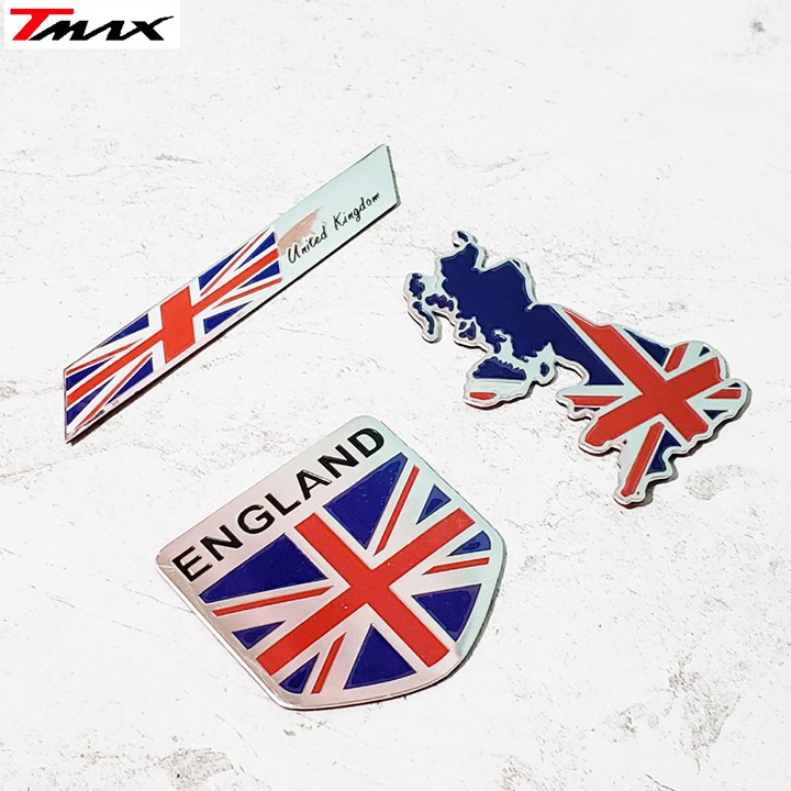 BỘ DECAL NHÔM CỜ ANH MẪU MỚI 02