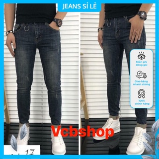 QUẦN JEAN NAM TRƠN FORM CHUẨN Vcbshop có size đại nha khách. K17