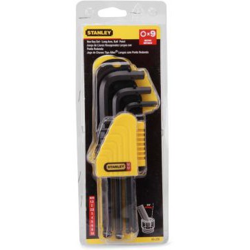 Bộ lục giác bi 9 chi tiết Stanley 69-256 1.5-10mm