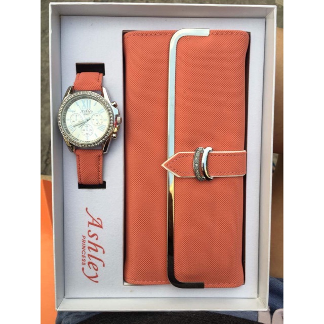 Set đồng hồ - ví Ashley Princess