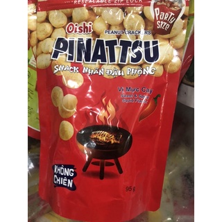 Snack nhân đậu phộng oishi
