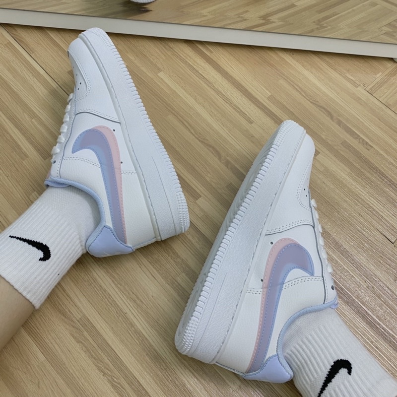 [MHSneakers] Giày thể thao af1 xanh hồng mới (ảnh thật+bản Trung)