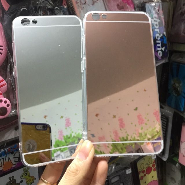 Ốp lưng Vivo V5 /Y67 viền dẻo lưng gương bóng cực đẹp
