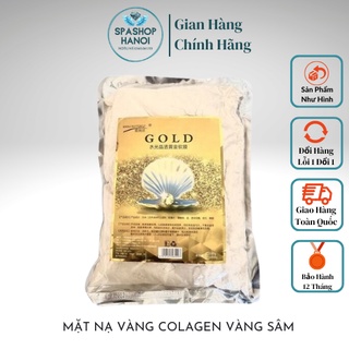 Bột mặt nạ vàng colagen, mặt nạ vàng colagen vàng sâm cao cấp