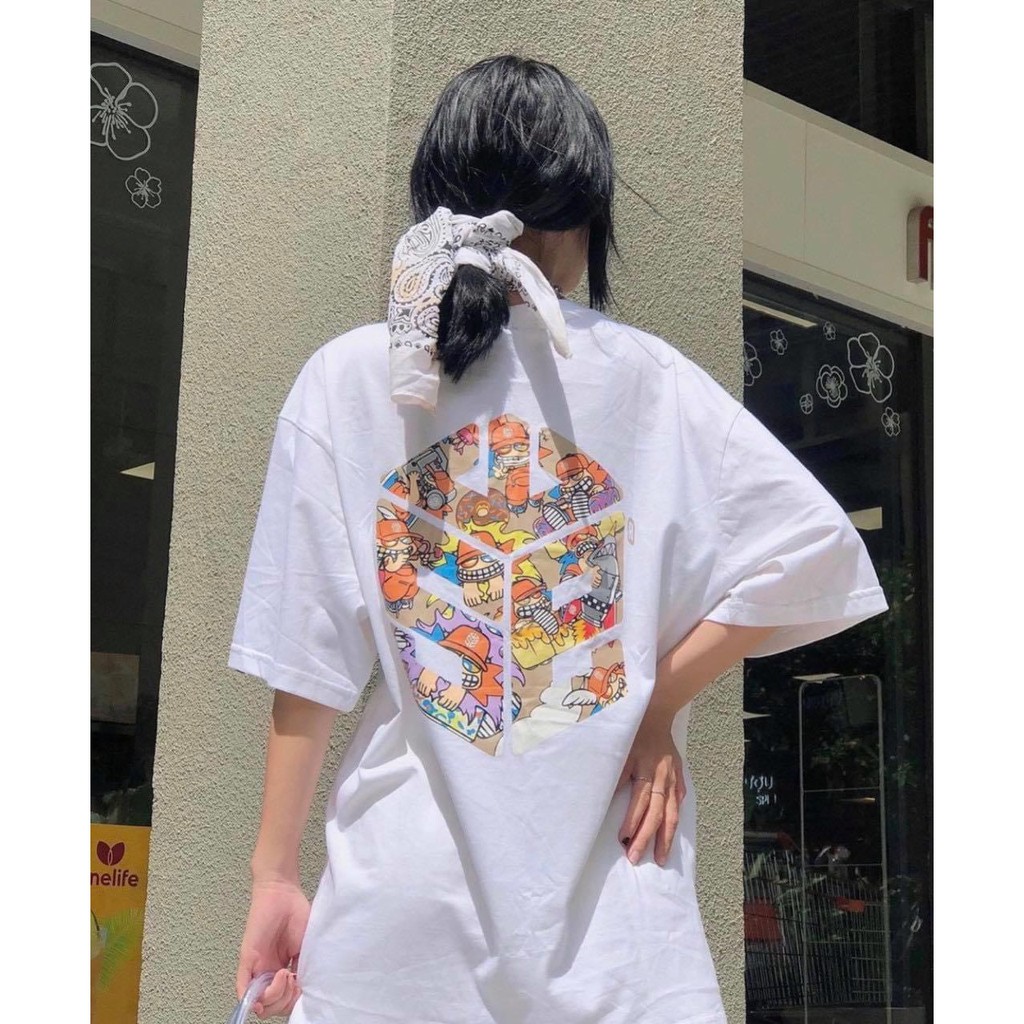 Áo Thun Nam Nữ Local Brand Swe Mozzie Tay Lỡ Oversize Unisex Full Mạc | BigBuy360 - bigbuy360.vn