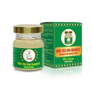 Nước Yến sào Cao Cấp Saconest Không Đường ( đường ăn kiêng) Lọ 70ml - 15% Tổ Yến Sào