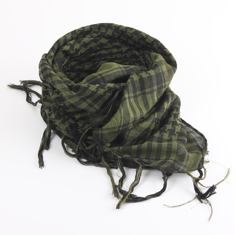 100x100cm Tactical Outdoor Arab Desert Shemagh Scarf With Tassel For Men Women