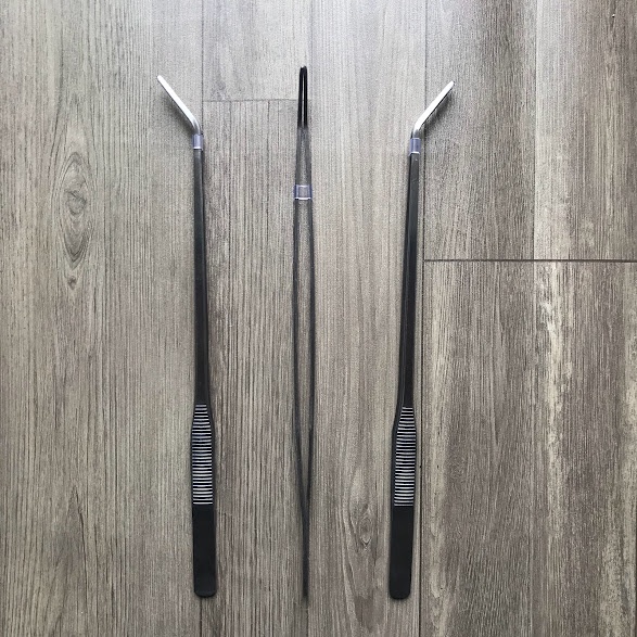 Nhíp trồng cây Inox Thẳng - Cong 25cm