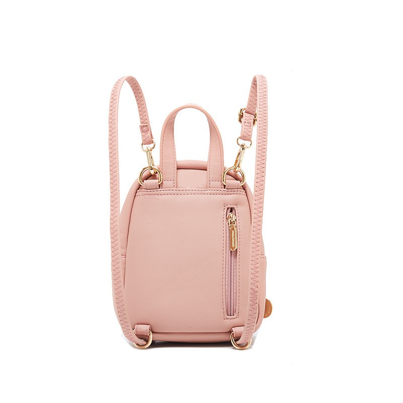 Balo nữ cao cấp chính hãng FOREVER YOUNG dáng mini thời trang đi học đi chơi da cao cấp cực đẹp giá rẻ BL02- NAKADO