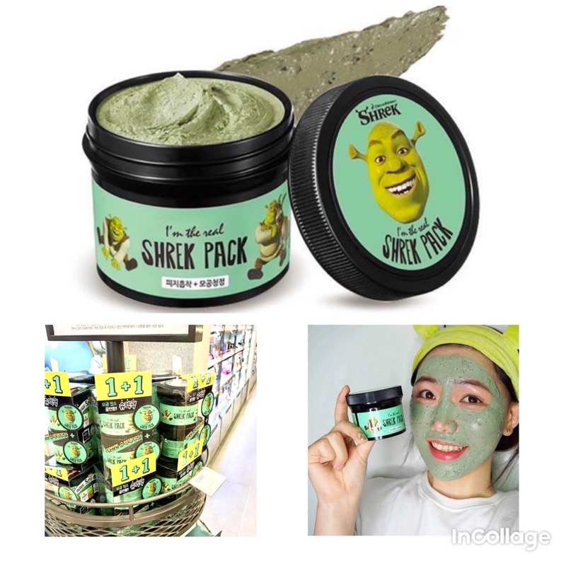 Mặt Nạ Đất Sét Bạc Hà Shrek Pack I’m The Real 110g | BigBuy360 - bigbuy360.vn