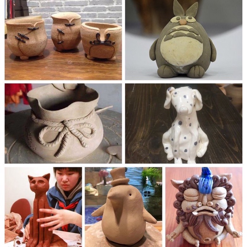 Đất Sét cao lanh nâu đỏ Bát Tràng nặn làm gốm, làm tượng, đồ trang trí