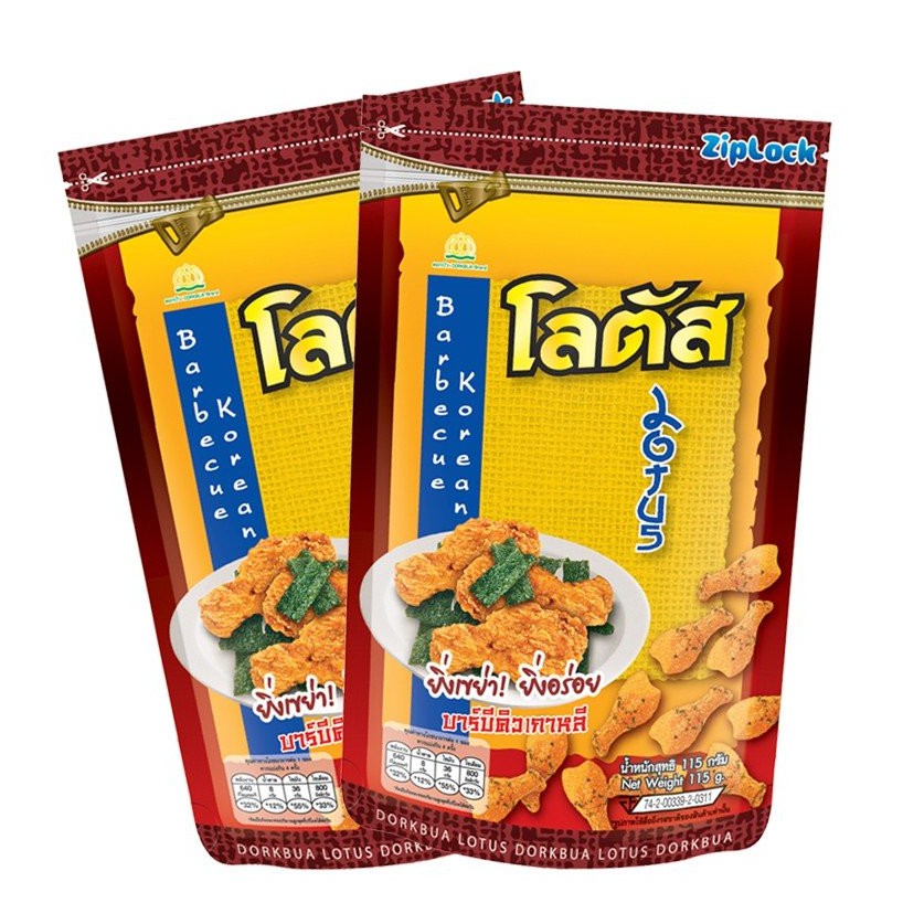 Bánh Que Đùi Gà Vị BBQ &amp; Rong Biển - Gói 115gr