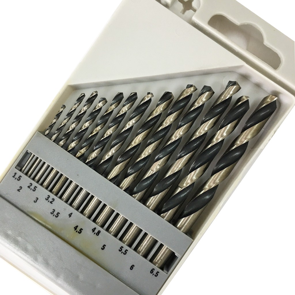 Bộ 13 mũi khoan sắt Bosch HSS PointTeQ 2608577349