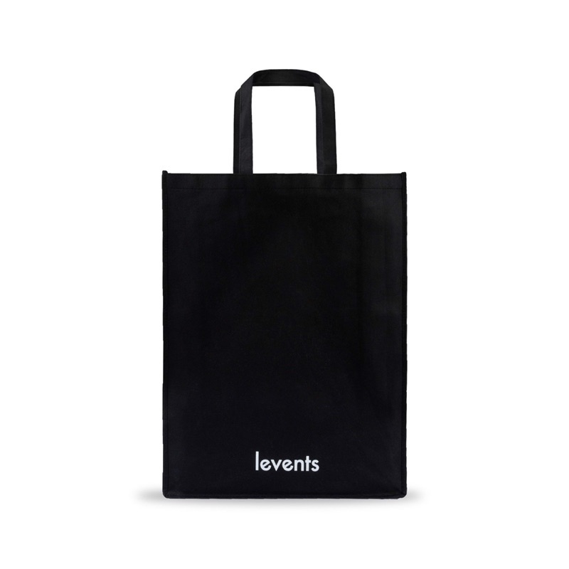 LEVENTS® TOTE BAG/ BLACK (túi tote chính hãng)
