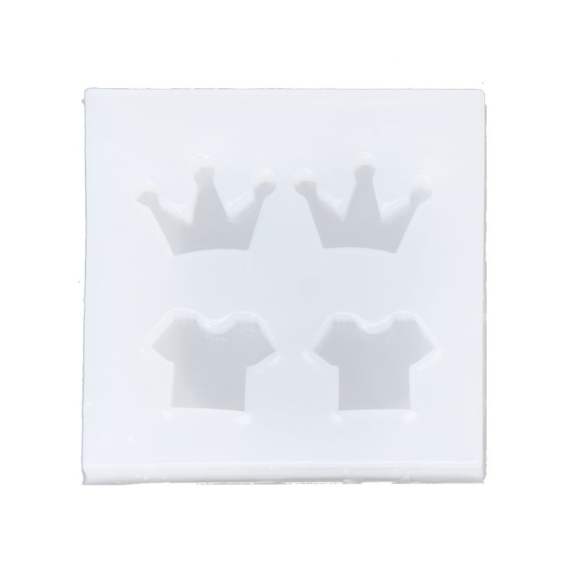 Khuôn Silicone Hình Mặt Trăng Ngôi Sao Làm Bông Tai DIY