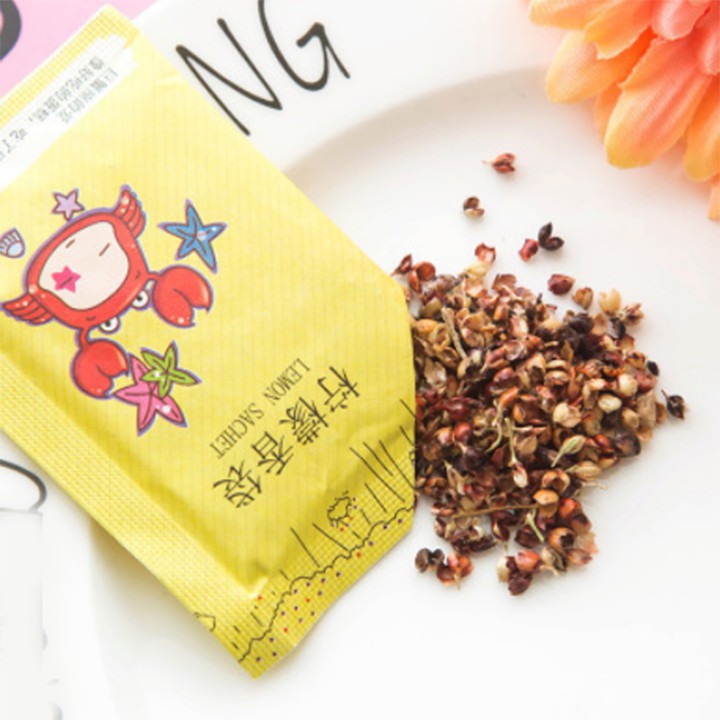 Túi thơm khử mùi 12 cung hoàng đạo cho tủ quần áo giày dép phòng ngủ phòng tắm loại nhỏ mini 5x5 cm