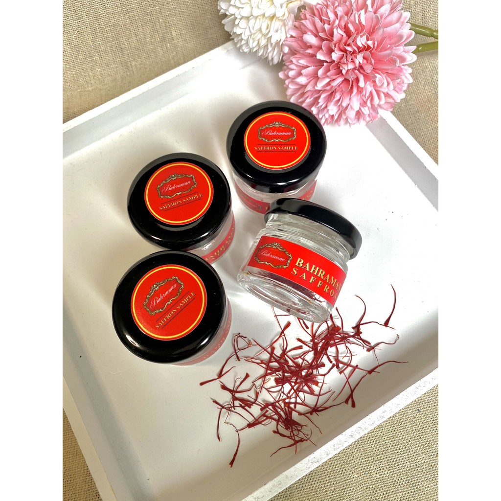 Saffron nhụy hoa nghệ tây Beebeauty hủ dùng thử 0.3gr