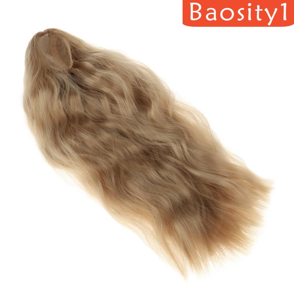 Tóc Giả Uốn Xoăn Cho Búp Bê 1 / 3 Bjd 9-10inch 22-24cm