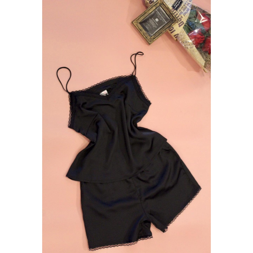 [HOT có ảnh thật] Bộ ngủ lụa  cao cấp tinh tế sang trọng