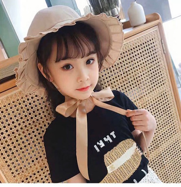 Tóc mái giả cho bé