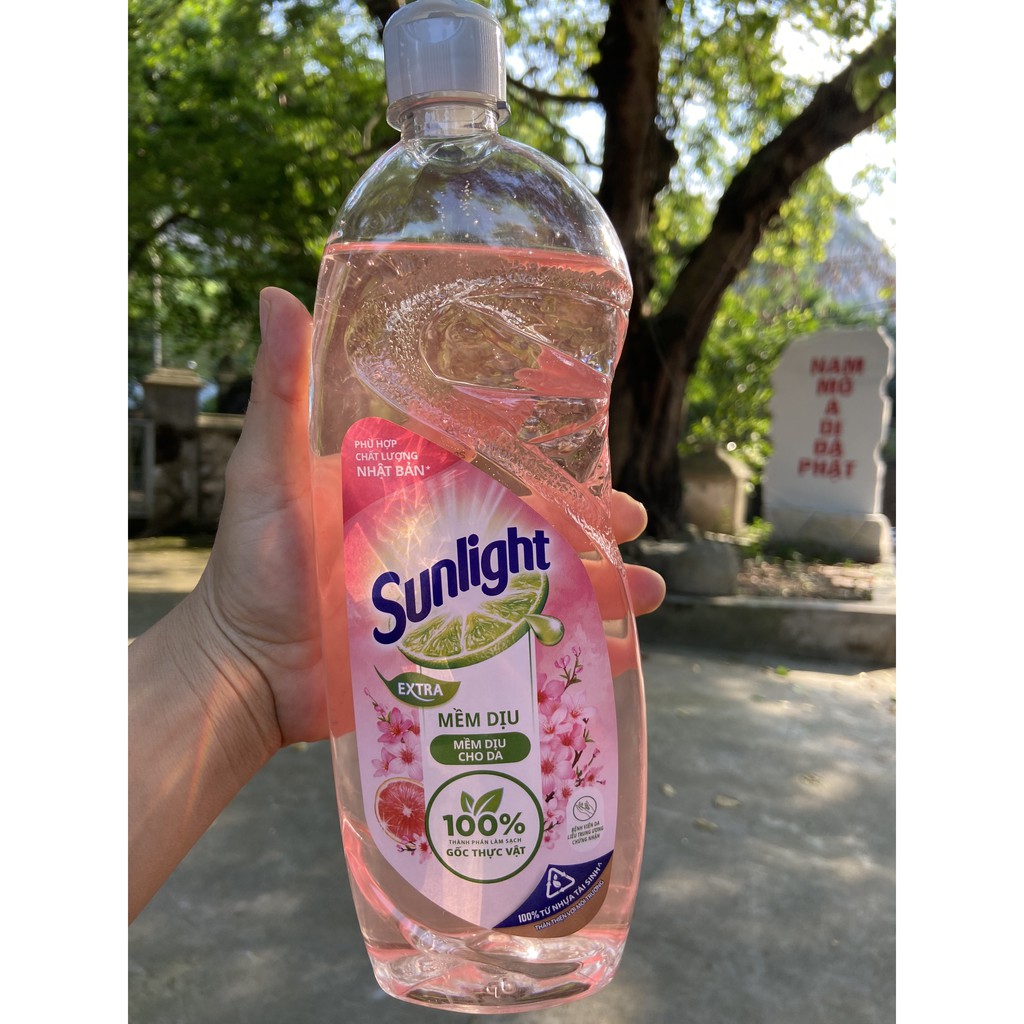 NƯỚC RỬA CHÉN SUNLIGHT EXTRA CHANH BẠC HÀ 750ML