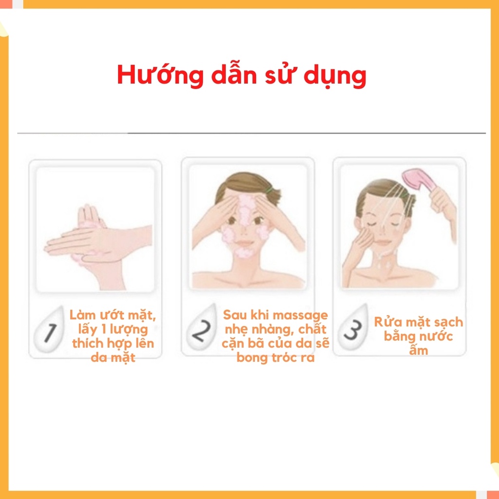 Tẩy Tế Bào Chết Tẩy Da Chết Mặt Hankey Làm Sạch Dưỡng Trắng Trẻ Hóa Da Hàng Nội Địa Trung-AnnA.40.Cosmetic