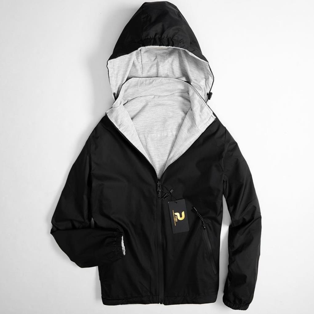 12.12 [FULL BOX] Áo Gió Lót Cotton Vải Vân Gạo Cao cấp Pmax Nam Nữ, Mũ Tháo Rời, Chống Nước, Chống G