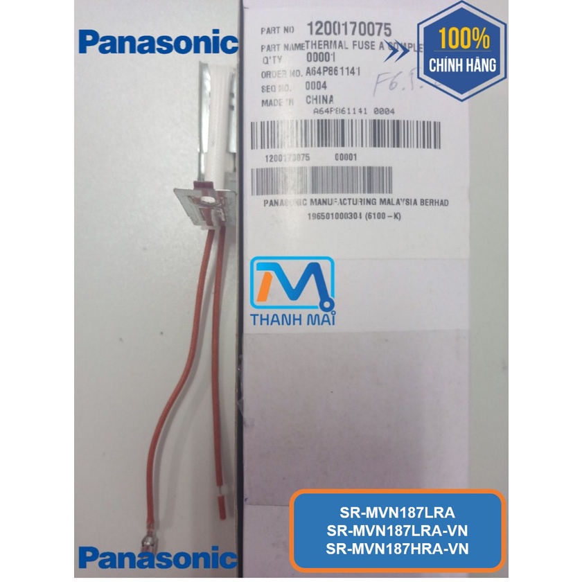 Cầu chì nhiệt A Nồi Cơm Điện Panasonic model SR-MVN187LRA