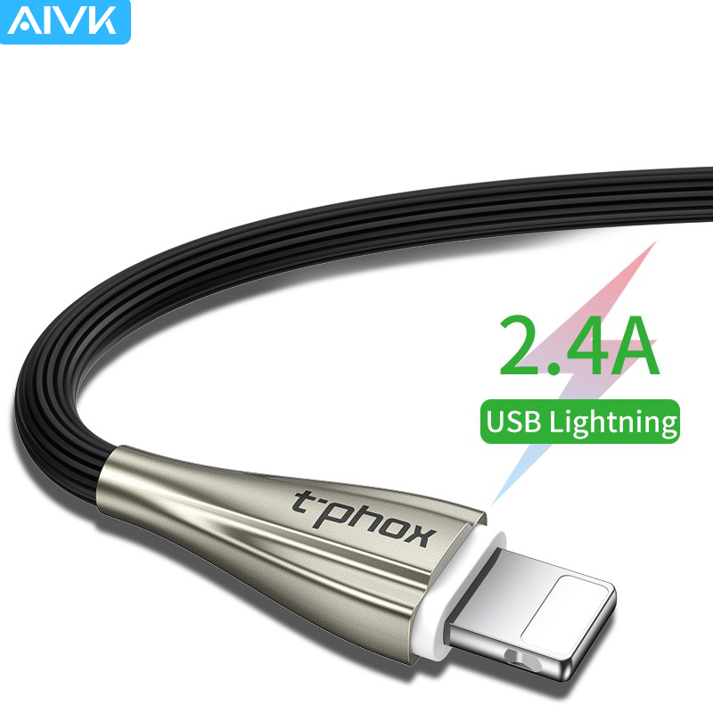 T-phox lightning zinc alloy Cáp sạc 1.2M for iPhone Fast Charging Cord