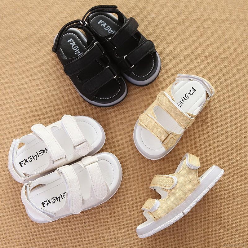 [Mã FASHIONXANH264 giảm 10K đơn 50K] Giày sandal có đèn LED đi biển cho bé trai và bé gái