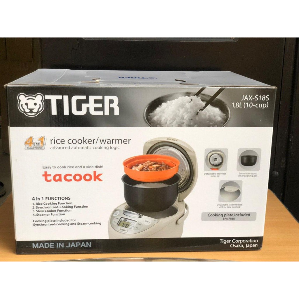 [FREESHIP] Nồi cơm điện Tiger JAX-S18S | BigBuy360 - bigbuy360.vn