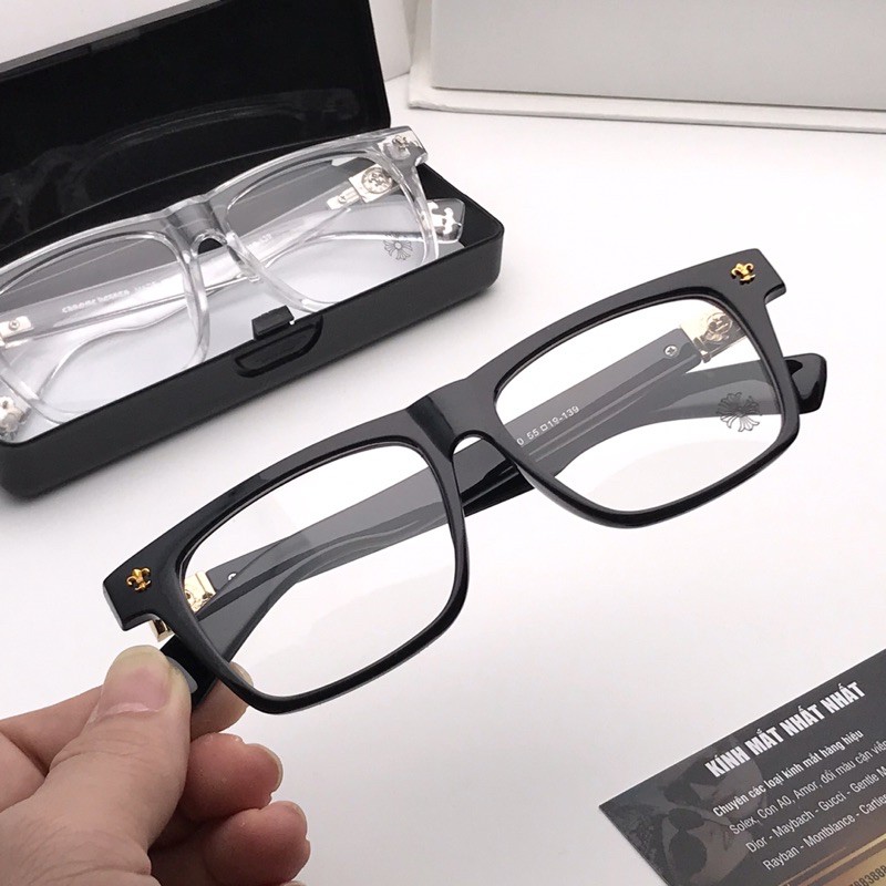 Gọng kính Chrome Hearts nam nữ cao cấp - CH 2270 dáng vuông