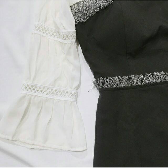 Đầm công sở tay phồng thanh lịch Ninna Dress kèm ảnh thật | BigBuy360 - bigbuy360.vn