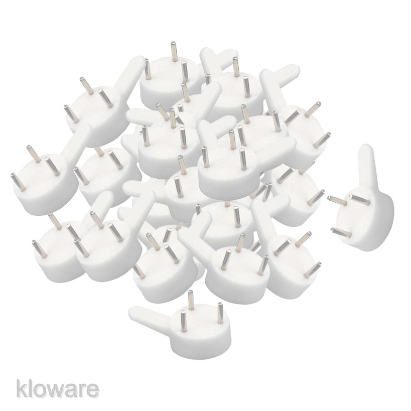 Bộ 100 Móc Treo Khung Ảnh Gắn Tường Bằng Nhựa Cứng