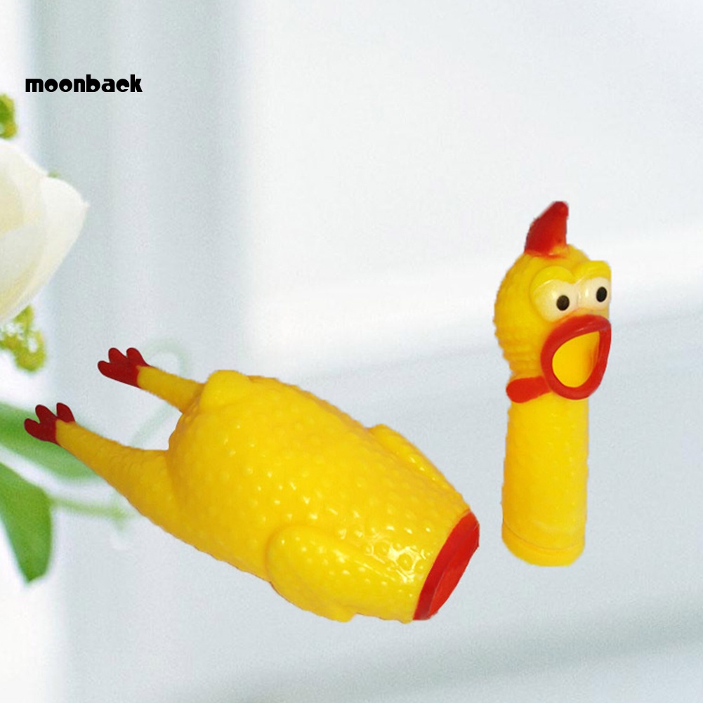 Đồ Chơi Bóp Tay Hình Con Gà Có Tiếng Kêu Giúp Giải Tỏa Căng Thẳng