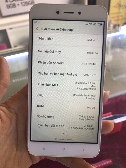 Điện thoại redmi 5A hàng chính hãng