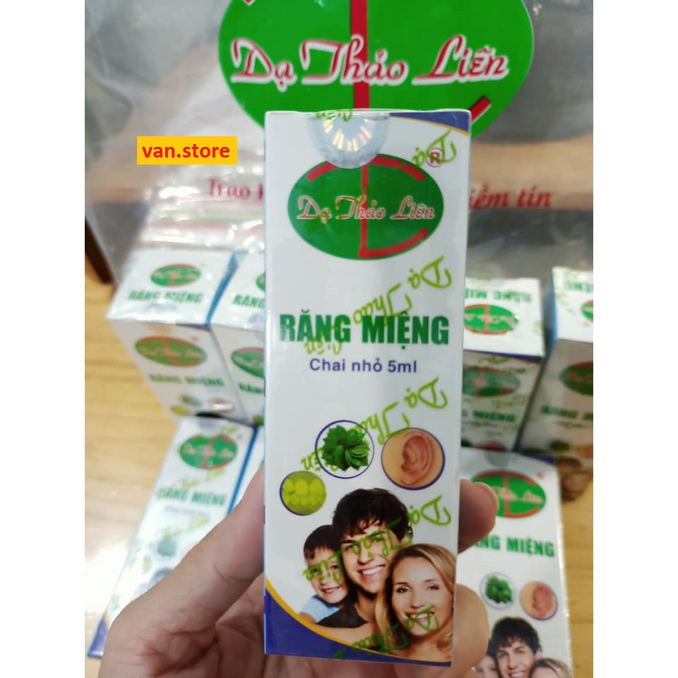 [Kèm Quà Tặng] Tinh Dầu Răng Miệng Dạ Thảo Liên 20ml / 5ml + Tặng Cặp Nút Bịt Tai Chống Ồn 3M + 1 Mặt Nạ Dưỡng Trắng